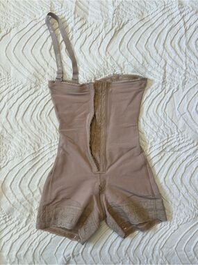 Fajitex Nude Full Body Faja Shapewear Adjustable Straps